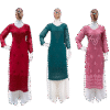 Embroidered Cotton Thread Work & Plazo Set