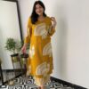 Mustard Magic 2-Piece Printed Kurta Set